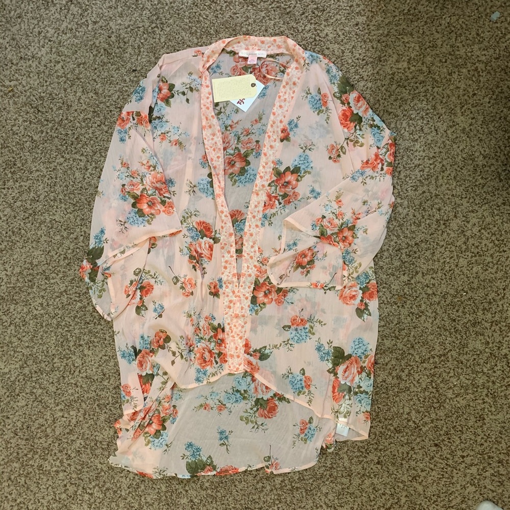 Floral kimono